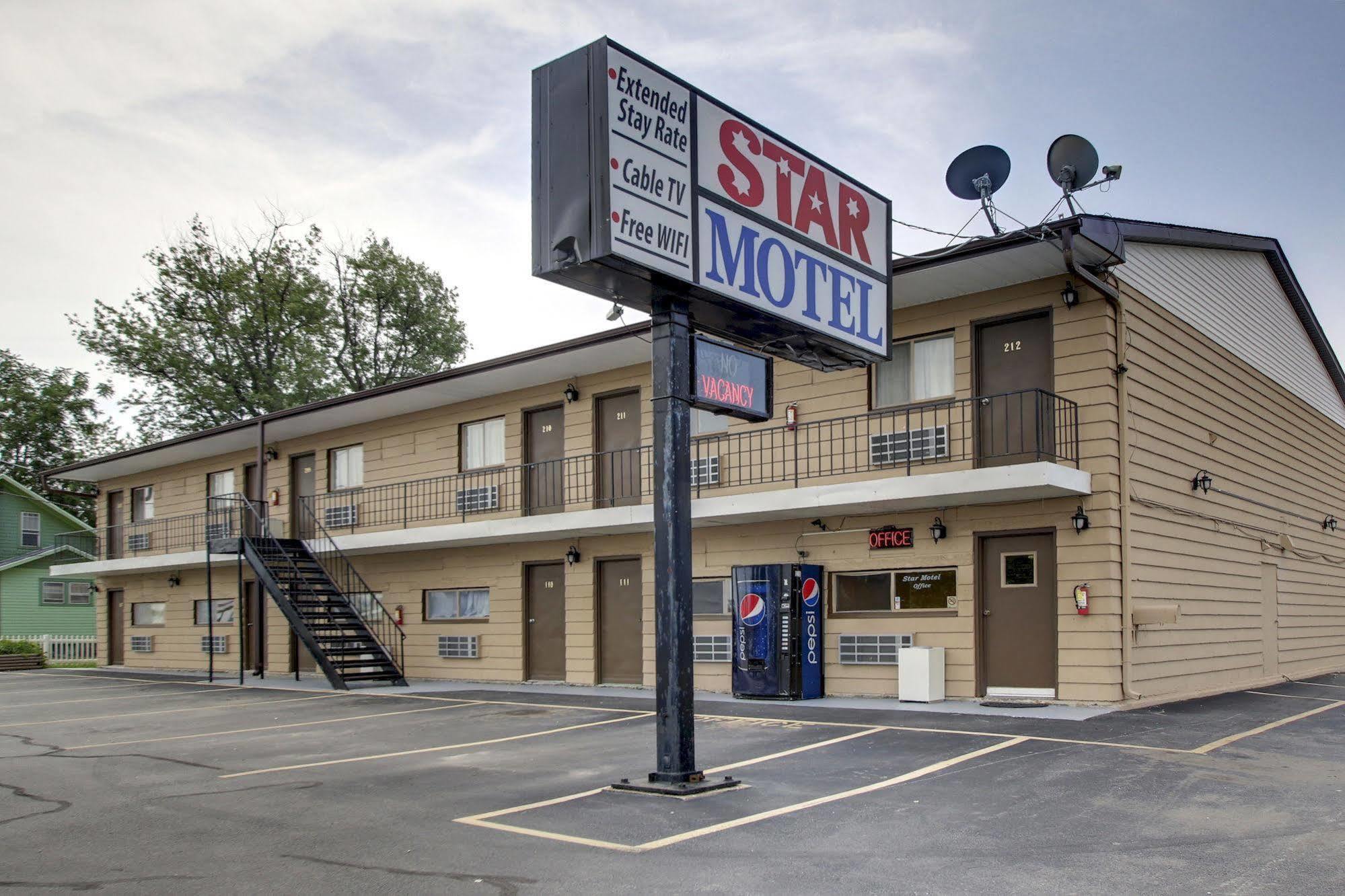 Star Motel Macomb Eksteriør bilde
